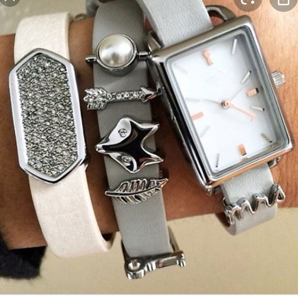 KEEP Collective Geo Bar - Pave Silver - Picture 10 of 12